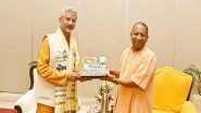 World News | EAM Jaishankar Extends Gratitude to Yogi Adityanath for Excellent Arrangements in Varanasi for G20 Meeting