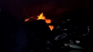 India News | Fire in Delhi's Ghevra Village Doused After Five Hours