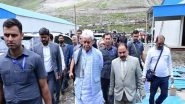 India News | J-K: LG Manoj Sinha Reviews Amarnath Yatra Preparedness Through Baltal Route