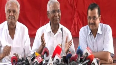 India News | CPI Extends Support to Delhi CM Arvind Kejriwal Against Centre's Ordinance