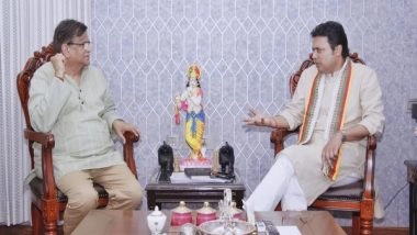 India News | Haryana BJP Chief Omprakash Dhankhar Meets Rajya Sabha MP Biplab Kumar Deb in Delhi