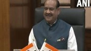 India News | Proper Conduct, Decorum by Members Adds to Prestige of House: Lok Sabha Speaker Om Birla