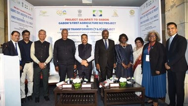 Business News | Gabon's First Agri SEZ Project Flag off Event by AOM Group in Partnership with Centurion University- A Resounding Success