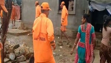 India News | Cyclone Biparjoy: NDRF Teams Evacuate 72 Civilians from Gujarat's Rupen Bandar