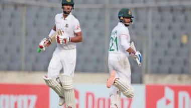 Sports News | Ban Vs Afg, Test: Zakir, Najmul Fifties Help Bangladesh Take Huge Lead over Afghanistan on Day 2