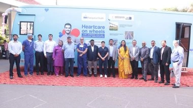 Business News | Narayana Health Takes Heart Health Screening to the Next Level: Launches 'Heartcare on Wheels'