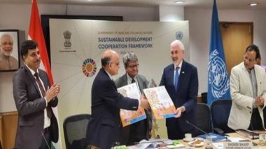 World News | NITI Aayog, UN Sign the GoI-UN Sustainable Development Cooperation Framework