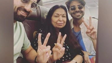 Entertainment News |   Ayushmann Khurrana's Mother Restarts Life at 73 Post Husband's Death, Netizens Applaud Her