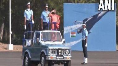 India News | President Murmu Reviews Combined Graduation Parade at AFA in Hyderabad
