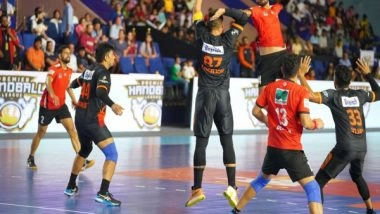 Sports News | Premier Handball League: Maharashtra Ironmen Defeat Delhi Panzers in High-scoring Match