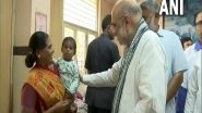 India News | Cyclone Biparjoy: Amit Shah Visits Mandvi Civil Hospital, Meets People Admitted There