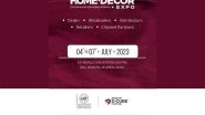 Business News | Unveiling the Grandeur: India's Largest Home-Decor Expo Showcasing Curtains and Upholstery Fabrics