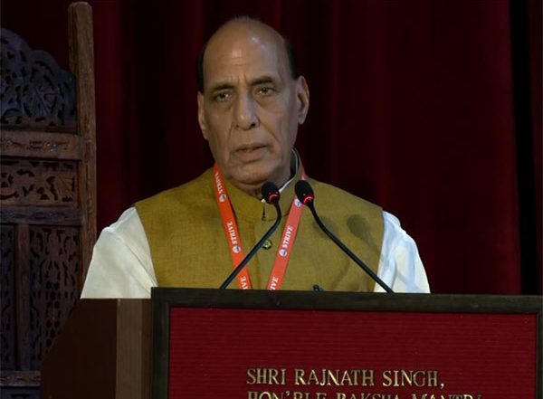 India News | Self-reliance a Necessity as India Faces Double Threat on Borders: Rajnath Singh