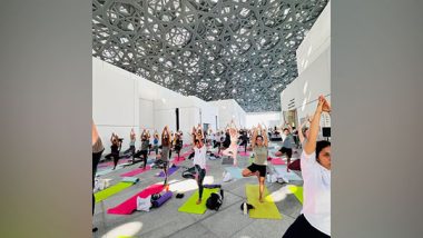 World News | Abu Dhabi: Curtain Raiser Event Held Ahead of 9th International Day of Yoga