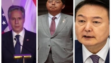 World News | Blinken Speaks to Japanese, S Korean Counterparts Ahead of China Visit