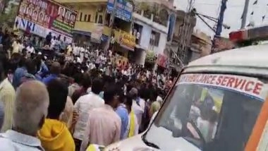 India News | Andhra: Parents of Boy Burnt to Death in Bapatla Stage Protest