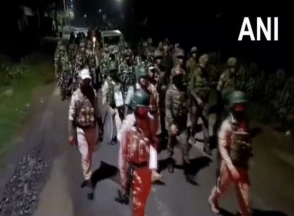 India News | Manipur Violence: Army Conducts Flag March in Imphal Valley
