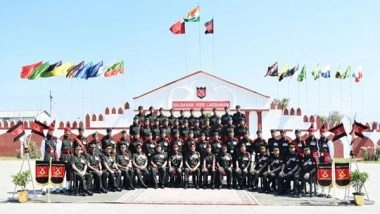 India News | First Batch of Agniveer of Jammu and Kashmir Light Infantry Attested in Befitting Ceremony
