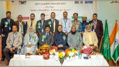 World News | International Journalists Fraternity Forum Organised NRI Conclave Discusses Problem of Social Media Propaganda Against India