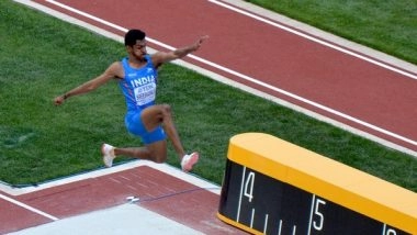 Sports News | National Inter-State Senior Athletics Championships: Jumper Murali Sreeshankar Qualifies for World Athletics Championships