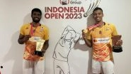 Sports News | Anurag Thakur Congratulates Satwiksairaj-Chirag for Indonesia Open Title Win