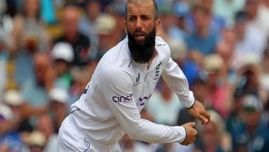 Sports News | Ashes, 1st Test: England's Moeen Ali Fined 25 Per Cent of Match Fee for Breaching ICC Code of Conduct