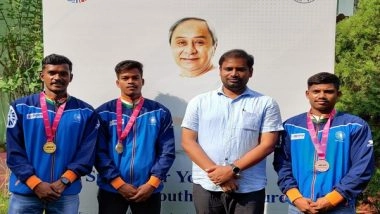 Sports News | Odisha Sports Minister Felicitates Hockey Stars from Odisha with Cash Awards for Men's Junior Asia Cup Triumph