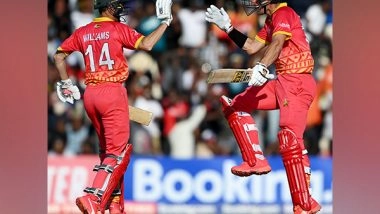 Sports News | WC Qualifiers: Craig Ervine, Sean Williams Onslaught Power Zimbabwe to 8-wicket Win over Nepal