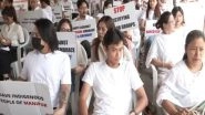 India News | Manipur Violence: Manipuris in Hyderabad Stage Protest to Express Solidarity with People There