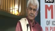 India News | J-K: LG Manoj Sinha Lauds ICAI for Contribution in Economic Policies' Implementation