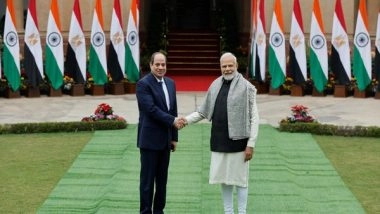World News | PM Modi to Visit Al-Hakim Mosque; Pay Tribute to Fallen Indian Soldiers During His Egypt Visit