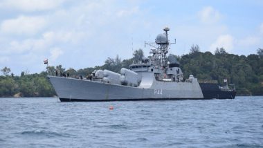 India Gifts Indigenously-Built Missile Corvette ‘INS Kirpan’ to Vietnam