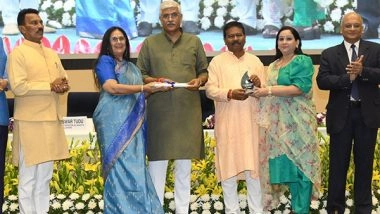 Business News | AROH Foundation Honored with 'Best NGO' Award by Jal Shakti Ministry