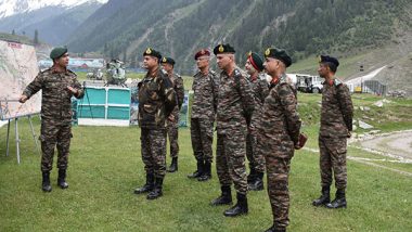 Amarnath Yatra 2023: Northern Army Commander Lt General Upendra Dwivedi Inspects Ongoing Preparations
