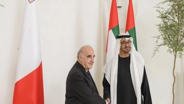 World News | UAE President and President of Malta Discuss Strengthening Bilateral Ties