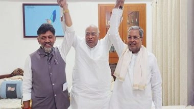 India News | Siddaramaiah to Meet Kharge Along with Cabinet Colleagues in Delhi; Rahul Gandhi Likely to Attend Meet