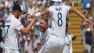 Sports News | Ashes 1st Test: Robinson, Broad Set Day 5 Perfectly Leaving Australia to Chase 174 Runs (Day 4, Stumps)