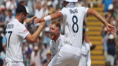 Sports News | Ashes 1st Test: Robinson, Broad Set Day 5 Perfectly Leaving Australia to Chase 174 Runs (Day 4, Stumps)