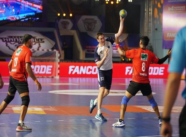 Sports News | Premier Handball League: A Resolute Performance by Rajasthan Patriots Helps Them Clinch Victory over Delhi Panzers