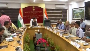 India News | Delhi: Union Health Minister Chairs High-level Meeting to Review Preparedness for Heatwaves