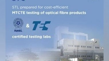 Business News | STL Prepared for Cost-efficient MTCTE Testing of Optical Fibre Products