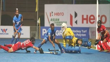 Sports News | India to Face China in Campaign Opener at Asian Champions Trophy Chennai 2023
