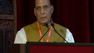 India News | Rajnath Singh to Join Yoga Celebration on INS Vikrant Today