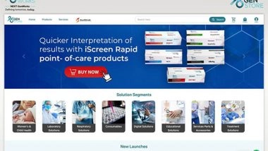Business News | GenStore - India's Dedicated Healthcare E-Commerce Platform Launched by GenWorks Health Makes Shopping Easy for Customers Across India