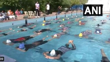 India News | International Yoga Day: Underwater Yoga in Gujarat's Rajkot, Tamil Nadu's Rameswaram