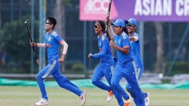 Sports News | Cricket Fraternity Lauds India A Team for Women's Emerging Teams Cup Victory