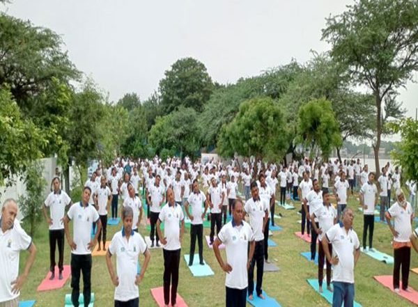 India News | International Day of Yoga: NMCG Organizes 'Ghat Par Yoga' Under Namami Gange Programme