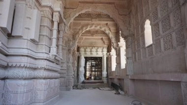 India News | Trust General Secretary Champat Rai Shares Pictures of Under Construction Ram Mandir in Ayodhya