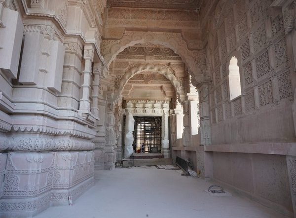 India News | Trust General Secretary Champat Rai Shares Pictures of Under Construction Ram Mandir in Ayodhya
