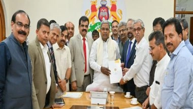 India News | FKCCI Meets Karnataka CM Siddaramaiah to Discuss Hike in Power Tariffs